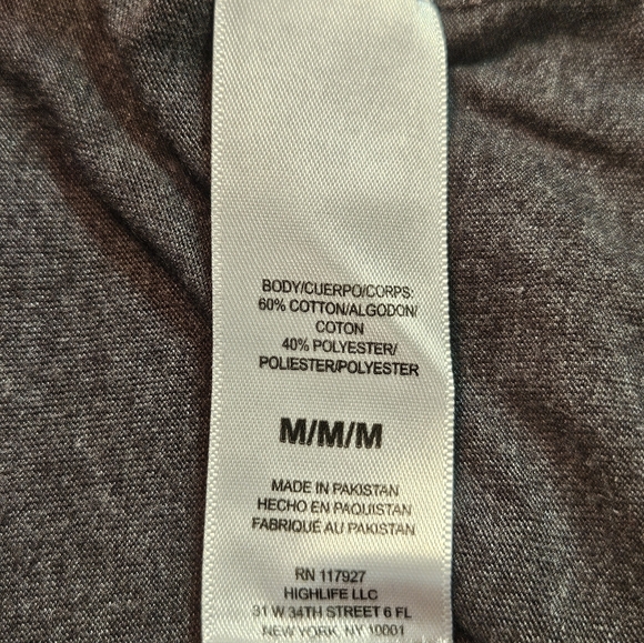 Reebok Women's Grey Short Sleeve T-Shirt - Picture 6 of 7